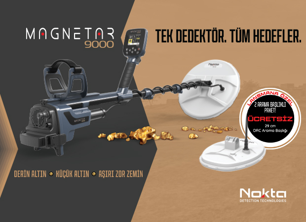 MAGNETAR 9000 PULSE ALTIN DEDEKTÖRÜ - Mobile Slider