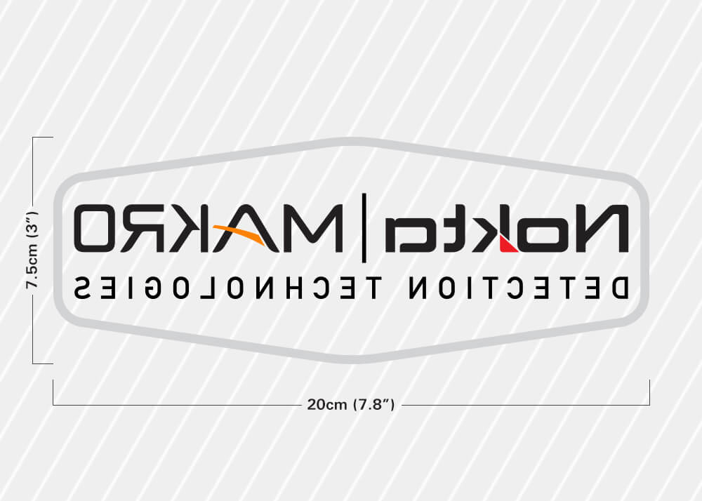 Nokta Cam Etiketi - Metal dedektörü arama ve hobi ekipmanları ürün görseli.
